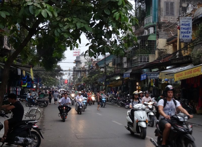Hanoi - straatbeeld