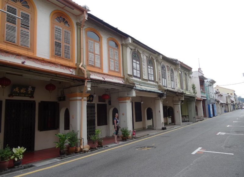 Melaka - Old town street view