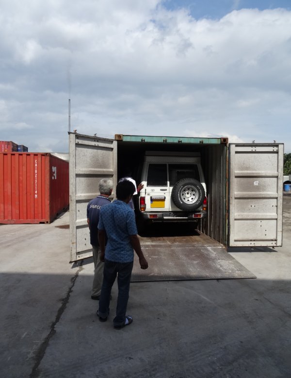 Port Klang - Kuipwagen is still in OK
