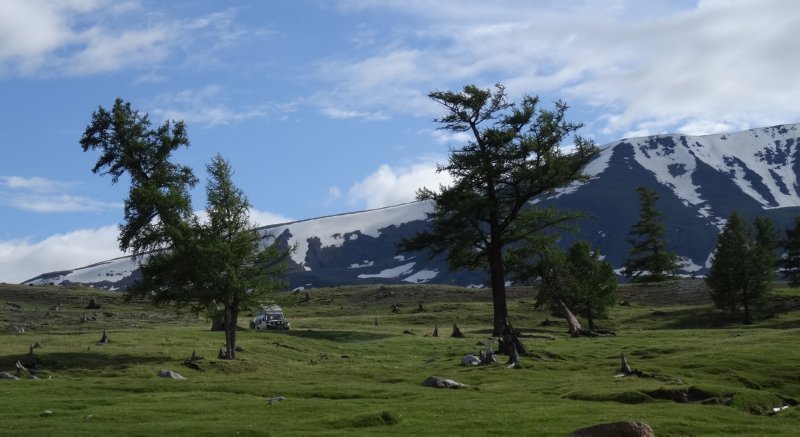 Altai Tavan Bogd park - Khoton Nuur - kamperen