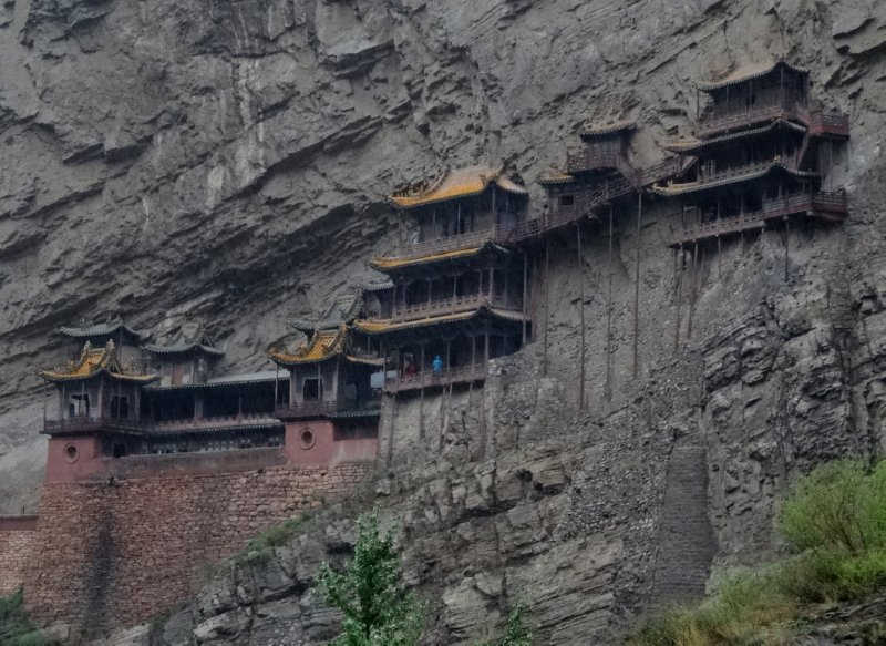 Hunyuan - Hanging monastry Hengshan mountain