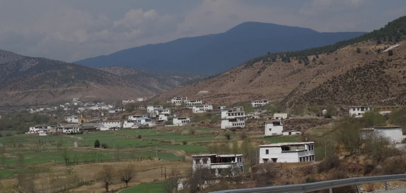 Shangri La naar Xiangcheng - tibetaanse huizen