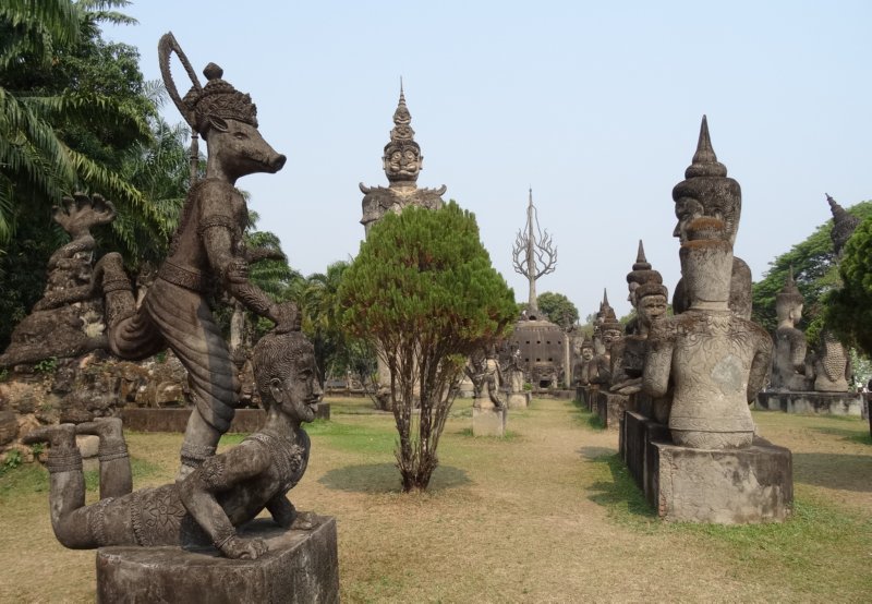 Vientiane - Xieng Khuan (Boeddha park)
