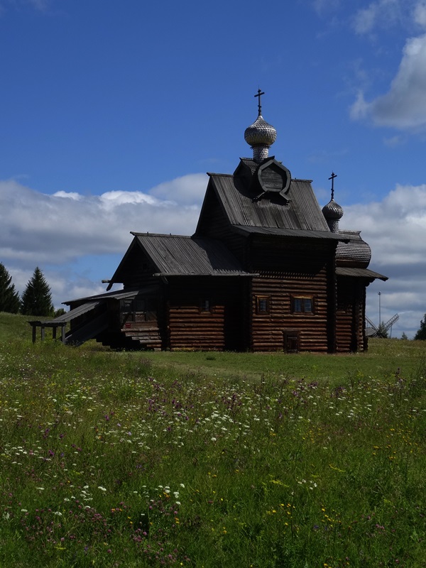 Khokhlovka - architectuur&ethnografisch museum - Noord Kama kerk
