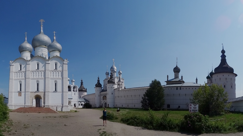 Rostov - Assumption Kathedraal en kremlin